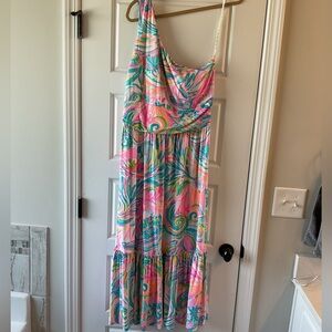 Lilly Pulitzer midi dress XL
